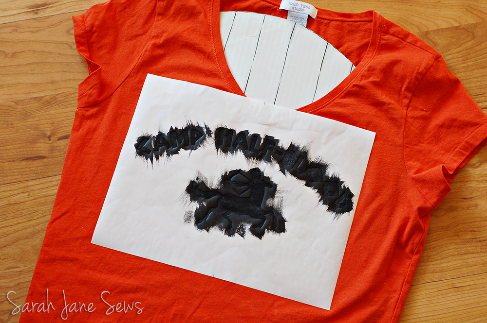 Awesome Camp Half-Blood Shirt With Back Design. : 7 Steps - Instructables