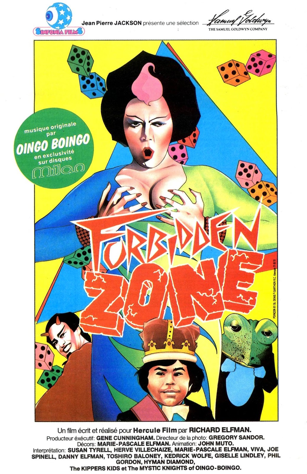 Sleazy Movie Theater Forbidden Zone 1980