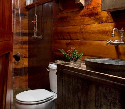 Baños Modernos: baños rústicos