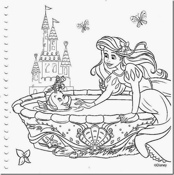 Desenhos para colorir, desenhar e pintar : Princesas Disney para colorir