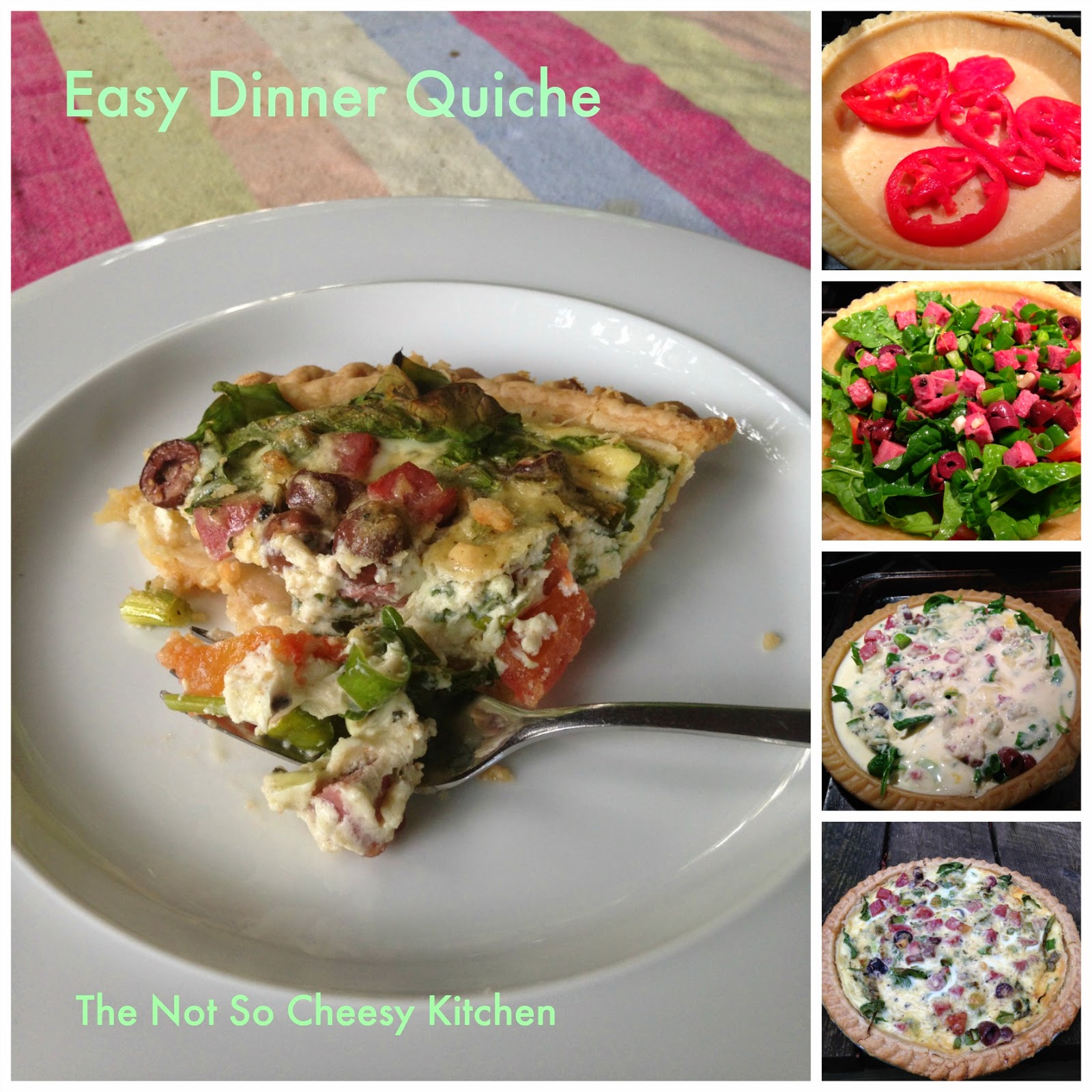 Easy Dinner Quiche | #WeekdaySupper #ChooseDreams