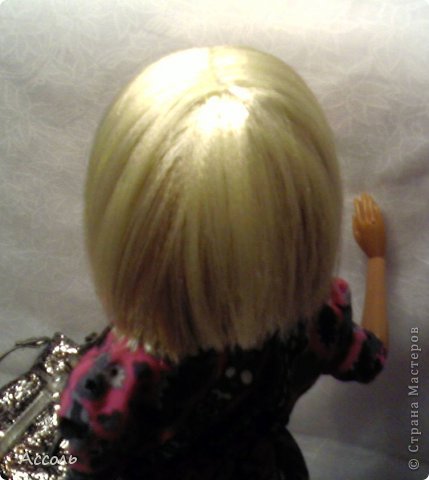 как сделать парик для куклы, мастер-класс