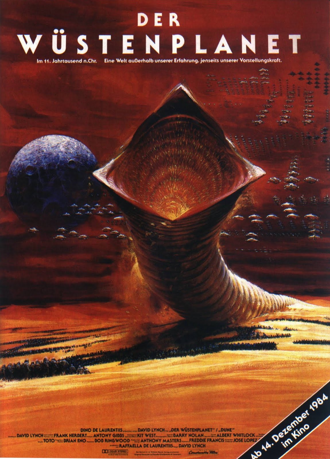 The Geeky Nerfherder Movie Poster Art Dune (1984)