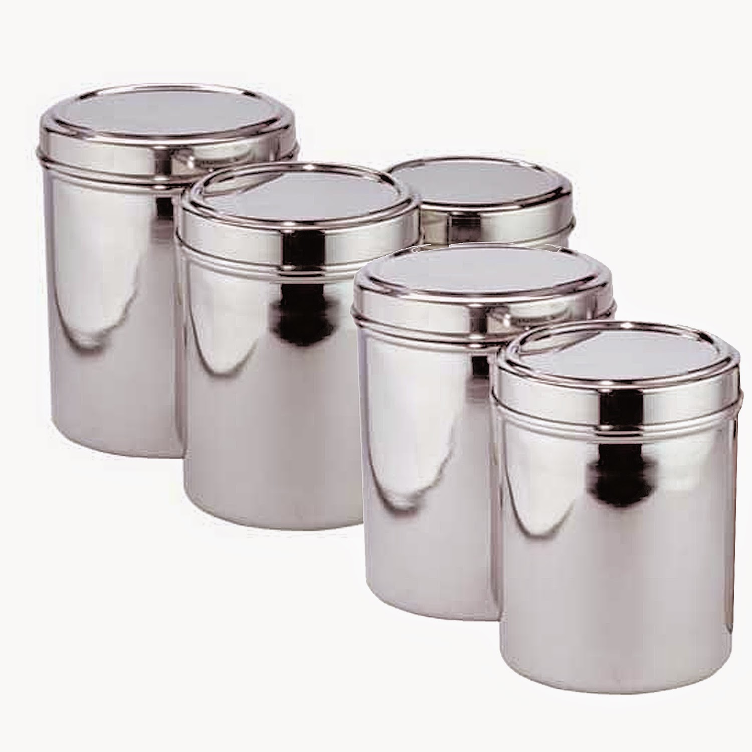 You Can't Go Wrong With Purchasing A Stainless Canister Set