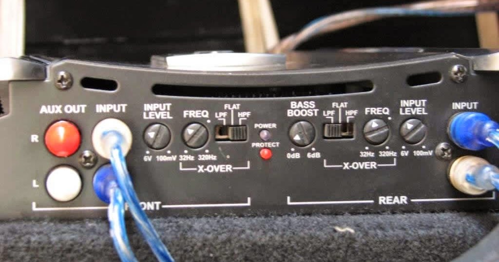 How To Adjust Bass Boost Setting On a Car Amplifier How To Fix
