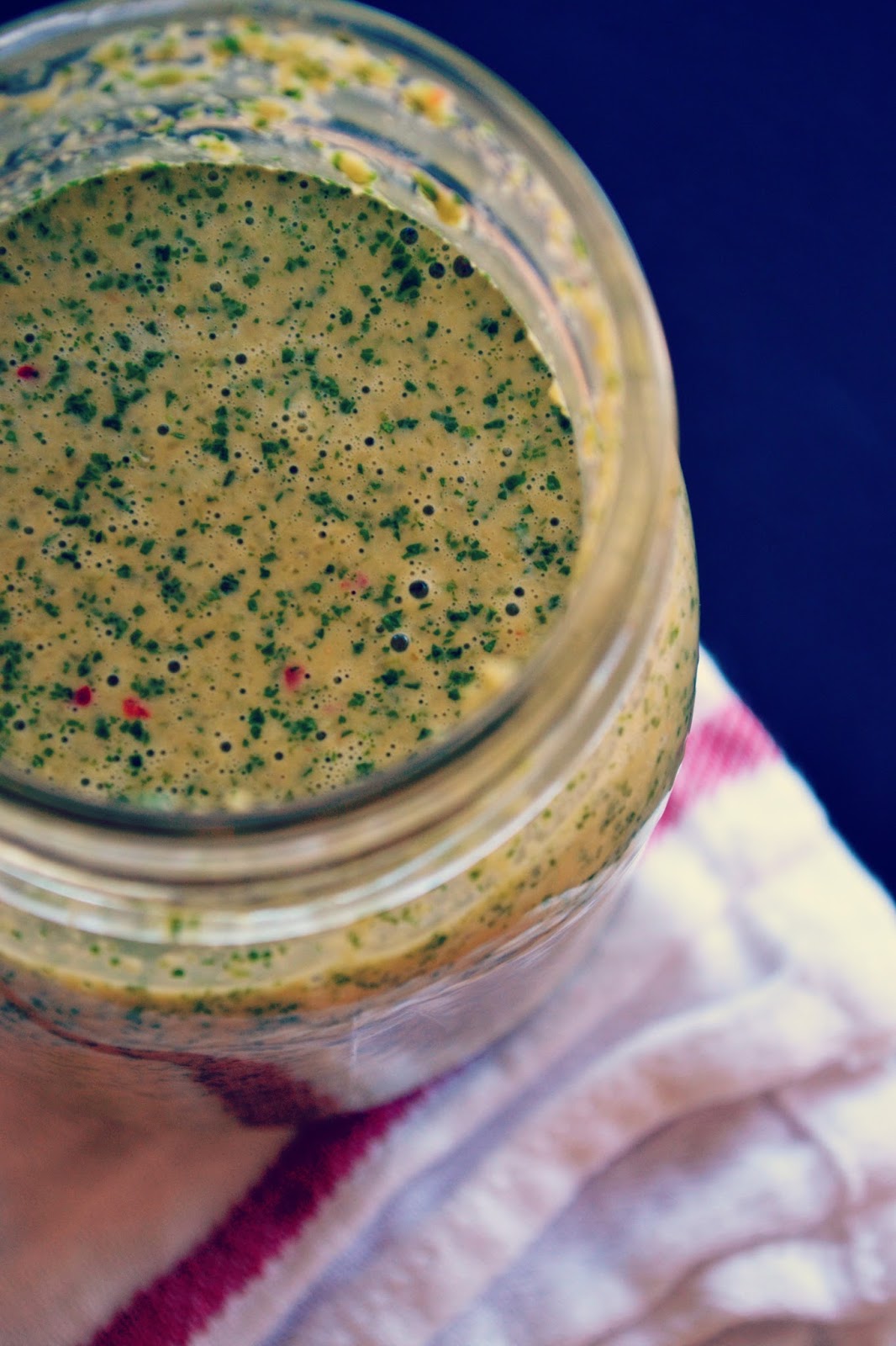 Spicy Peanut Dressing (and sauce)