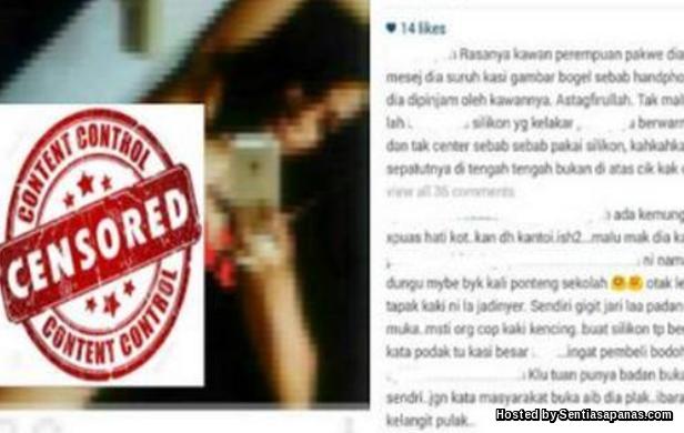 Siapa Artis Wanita Popular Gambar Separuh Bogelnya Tersebar? Gambar Artis Separuh Bogel