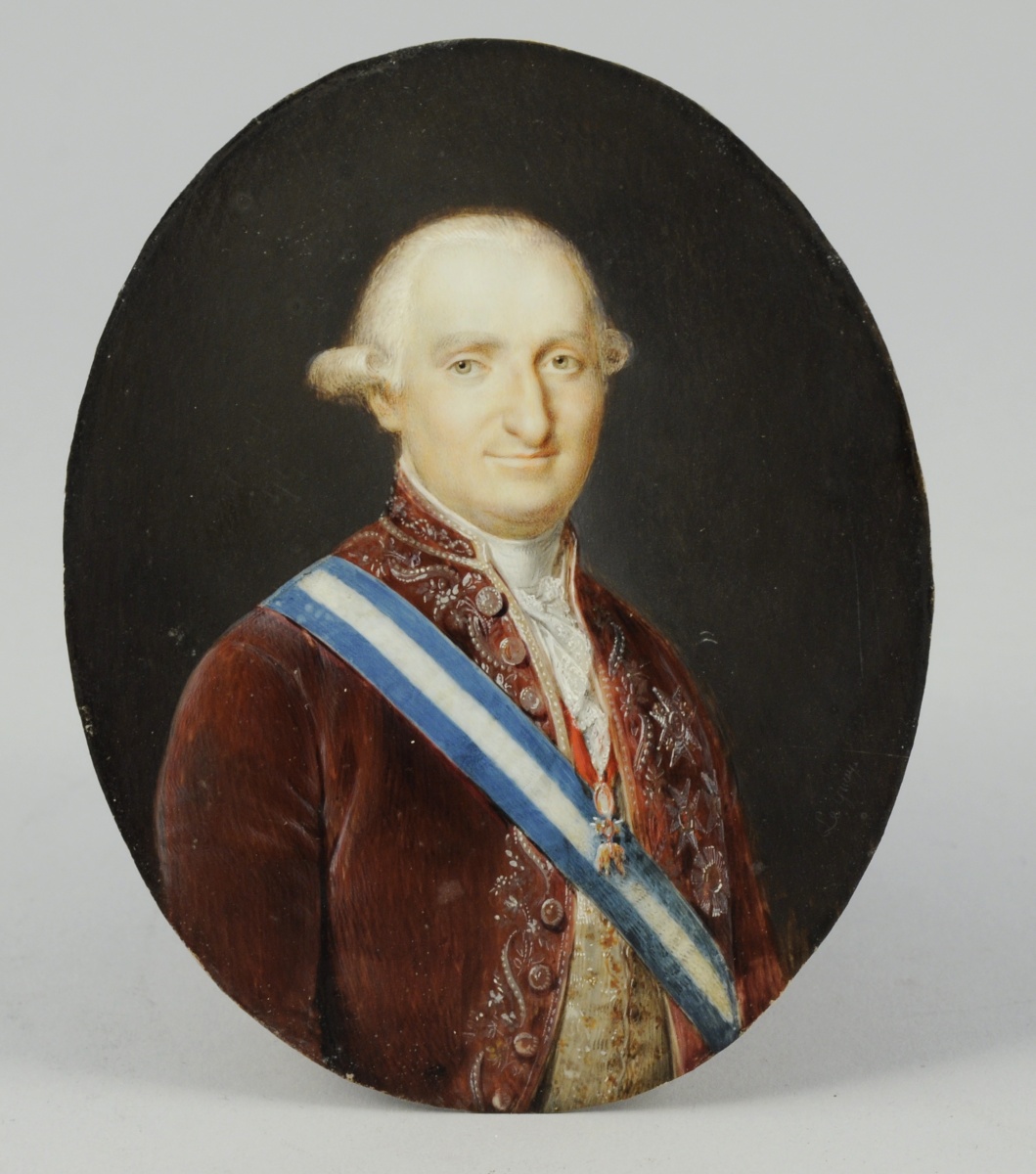 International Portrait Gallery: Miniatura del Rey Carlos IV de España International Portrait Gallery: Miniatura del Rey Carlos IV de España