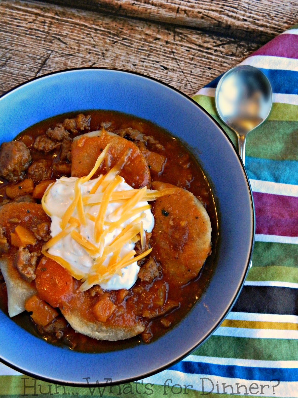 Perogie Stew Sausage & Perogie Stew with Butternut Squash