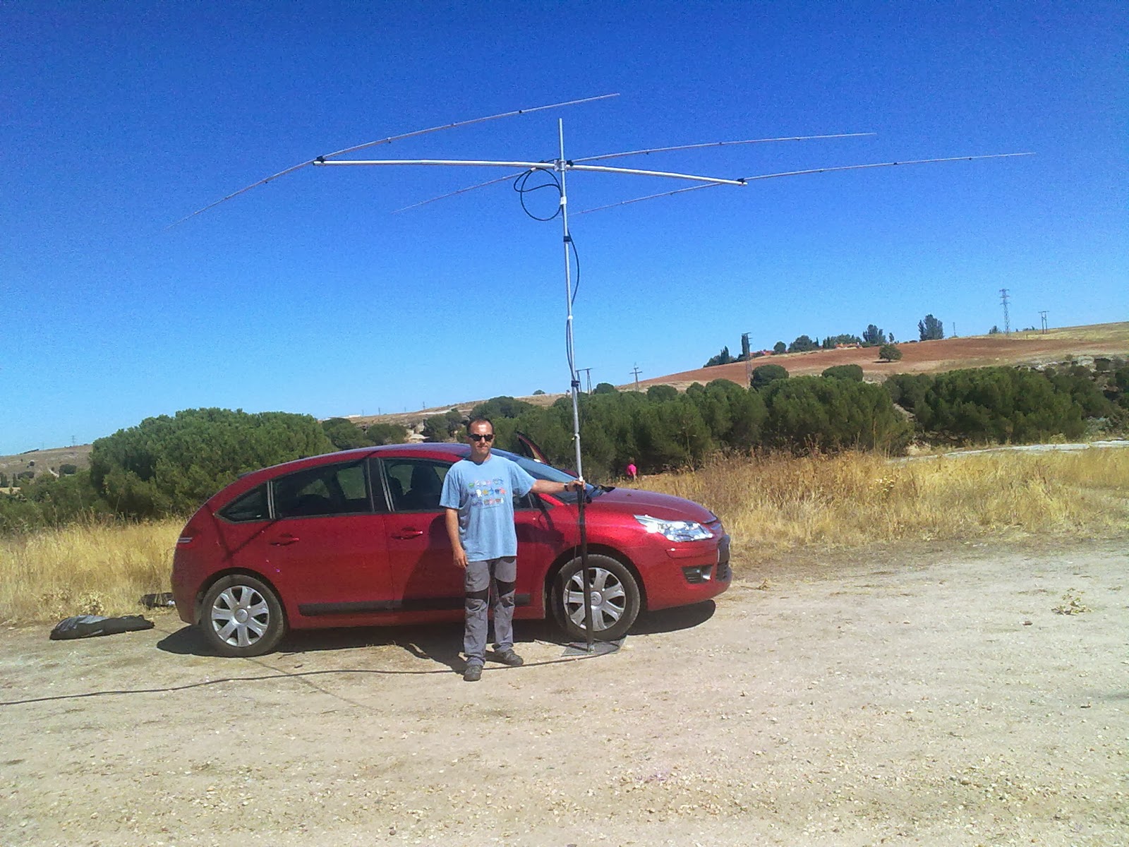 30CRM001 EA1FN 30RC 500 Super Antennas YP3 Antena Portable para las bandas de 20,17,15,12