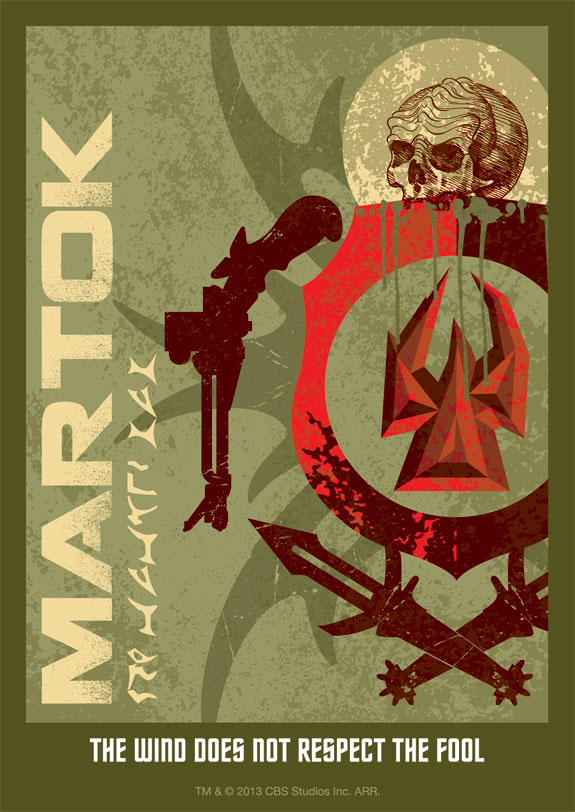 The Trek Collective Klingon House art