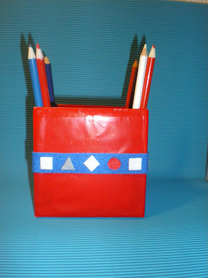 Ruca, la casa de los complementos: Caja forrada para realizar un bote