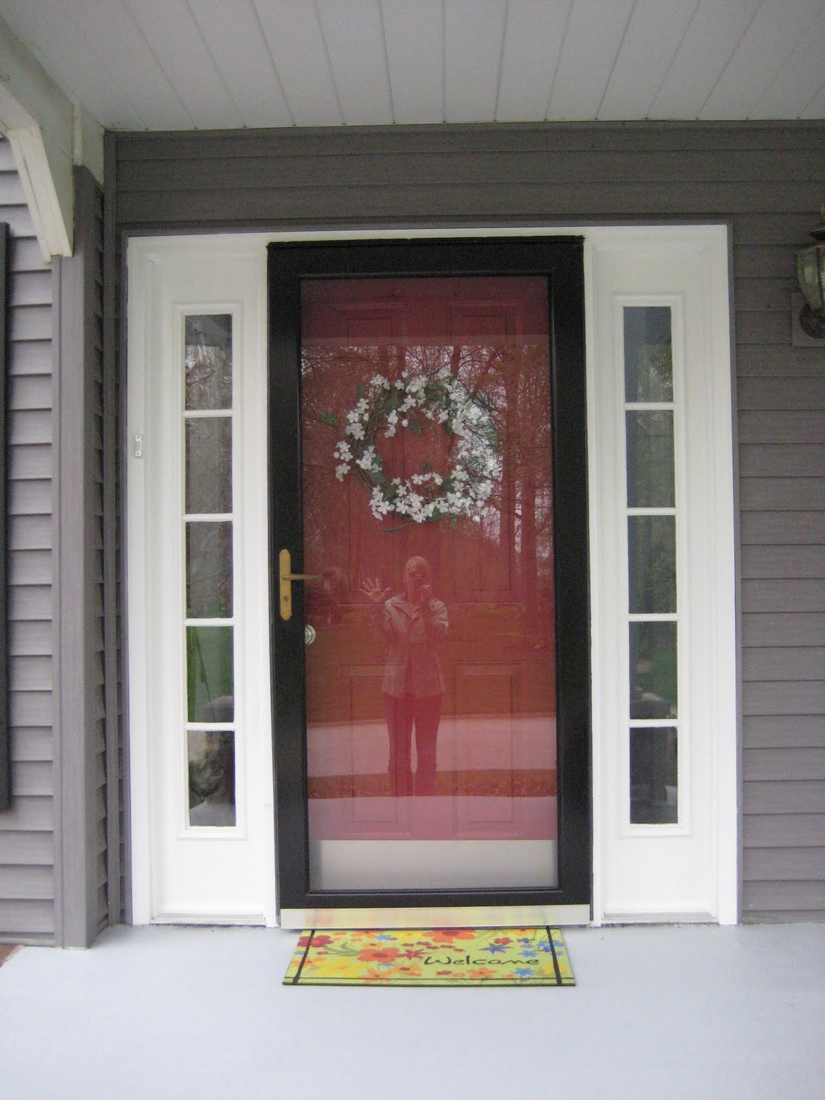 The Thornburgs I'll Paint Your Back Porch Red