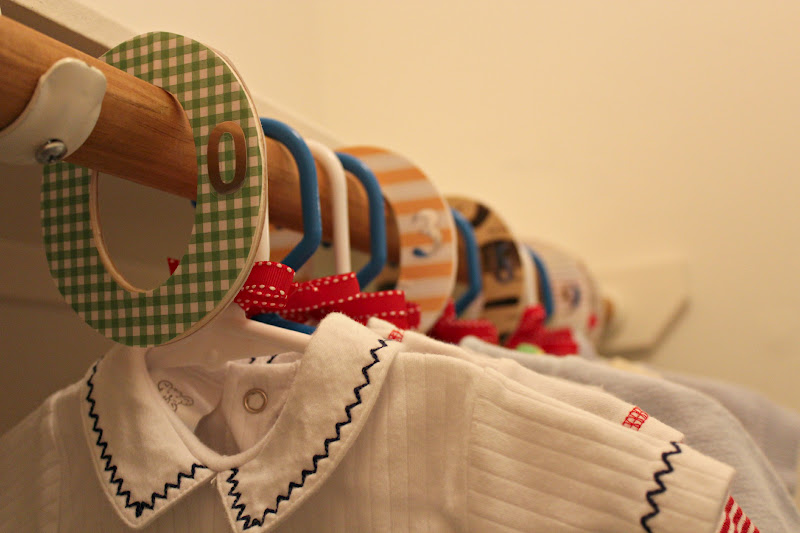 Fun with the Fullwoods DIY Baby Closet Dividers