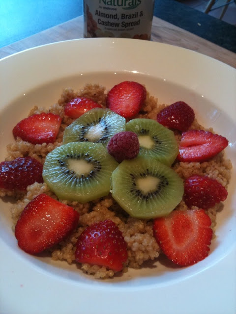 strawberry, kiwi and raspberries  , http://georgebundlesfitness.blogspot.com/