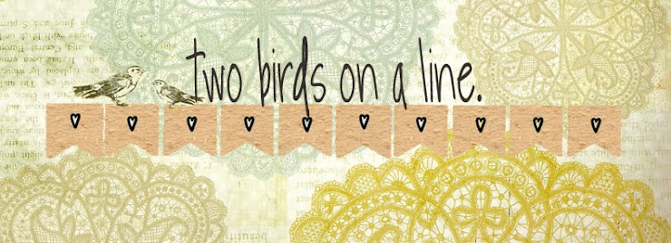 two birds on a line
