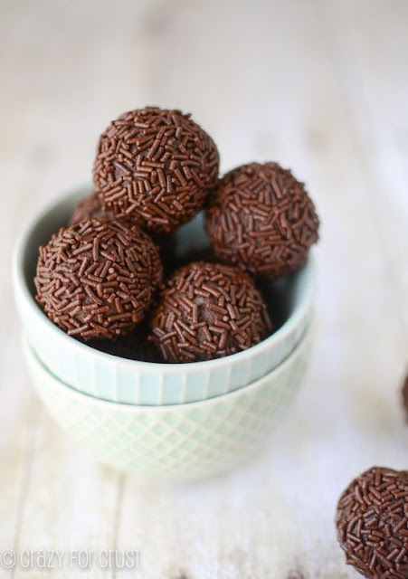 Chocolate Avocado Truffles by Crazy for Crust