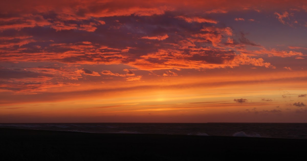 northernXposed Amazing sunset in Nelson Lagoon