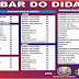 Cardápio para bar e restaurante