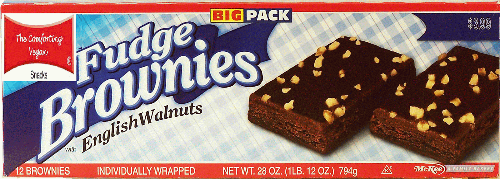 The Comforting Vegan Fudge Brownies (Little Debbie Inspired)