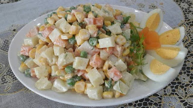 NẤU CỖ NGON HÀ NỘI --SALAD NGA