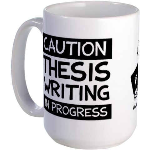 writing the thesis from day one is risky | patter