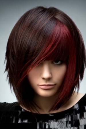 funky hair color ideas for short hair. With his hair all different
