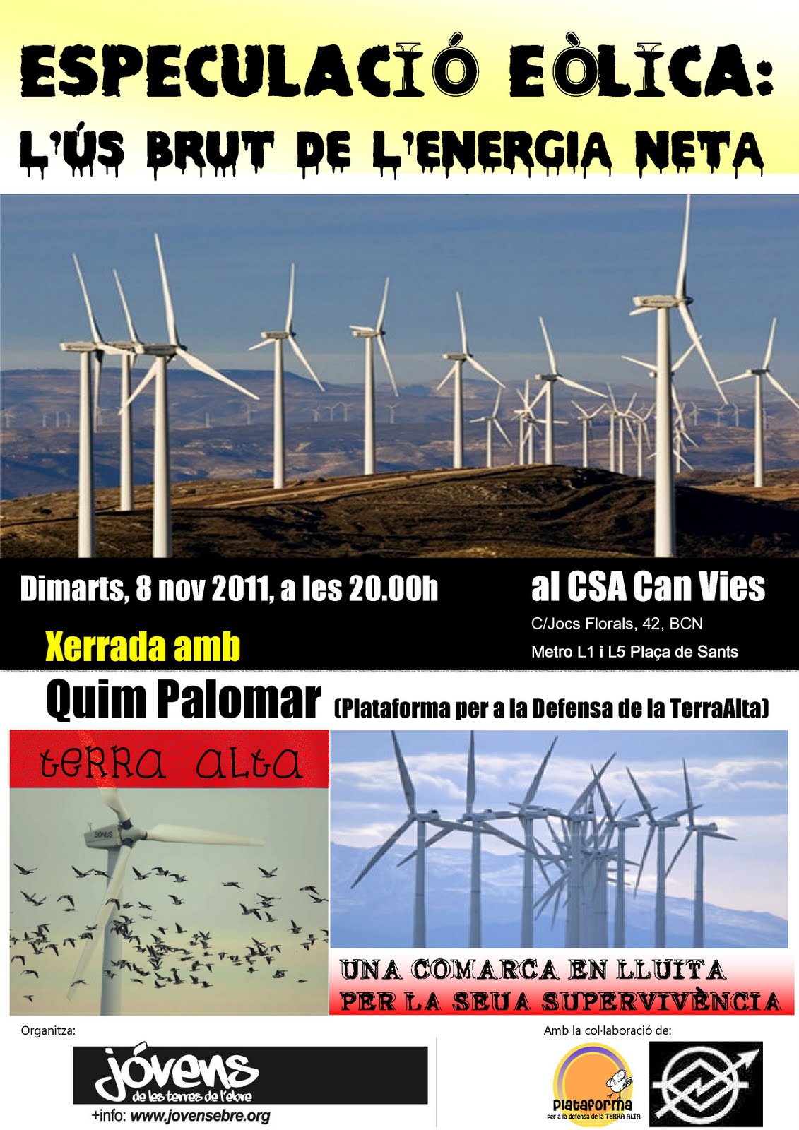 Massificació eòlica