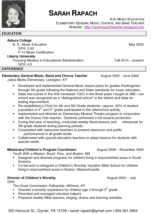 music resume sample elita aisushi co