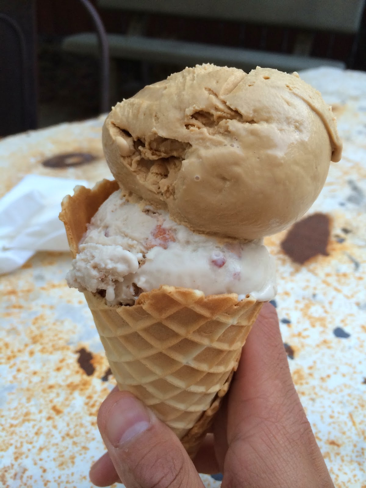 Eating for Sanity Cone Gourmet Ice Cream