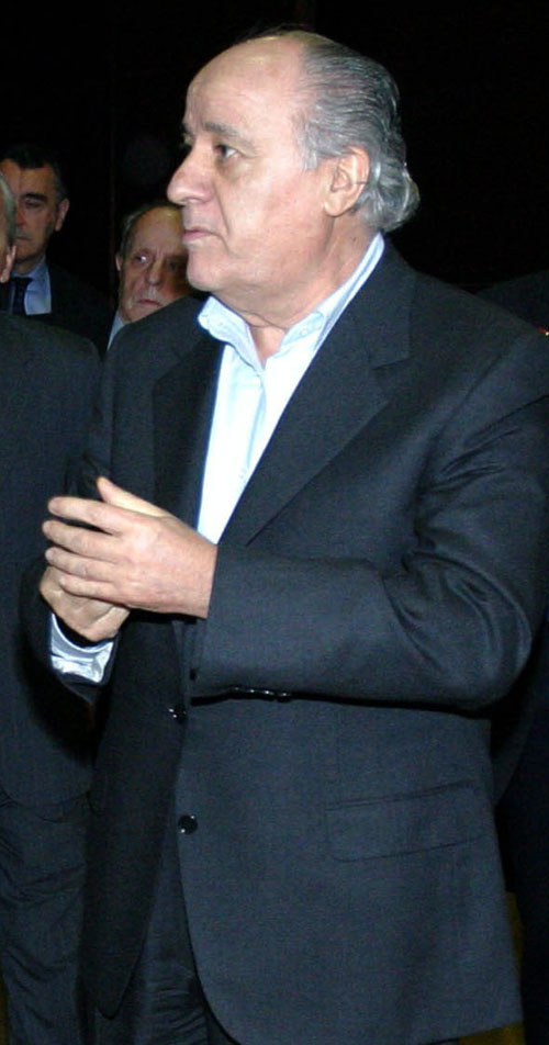 Rich people of the world Amancio Ortega