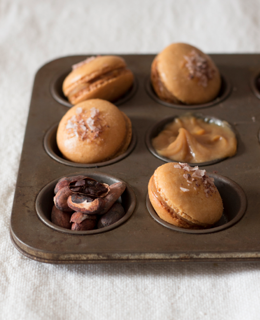 The Kate Tin Caramel macarons with chocolate sea salt