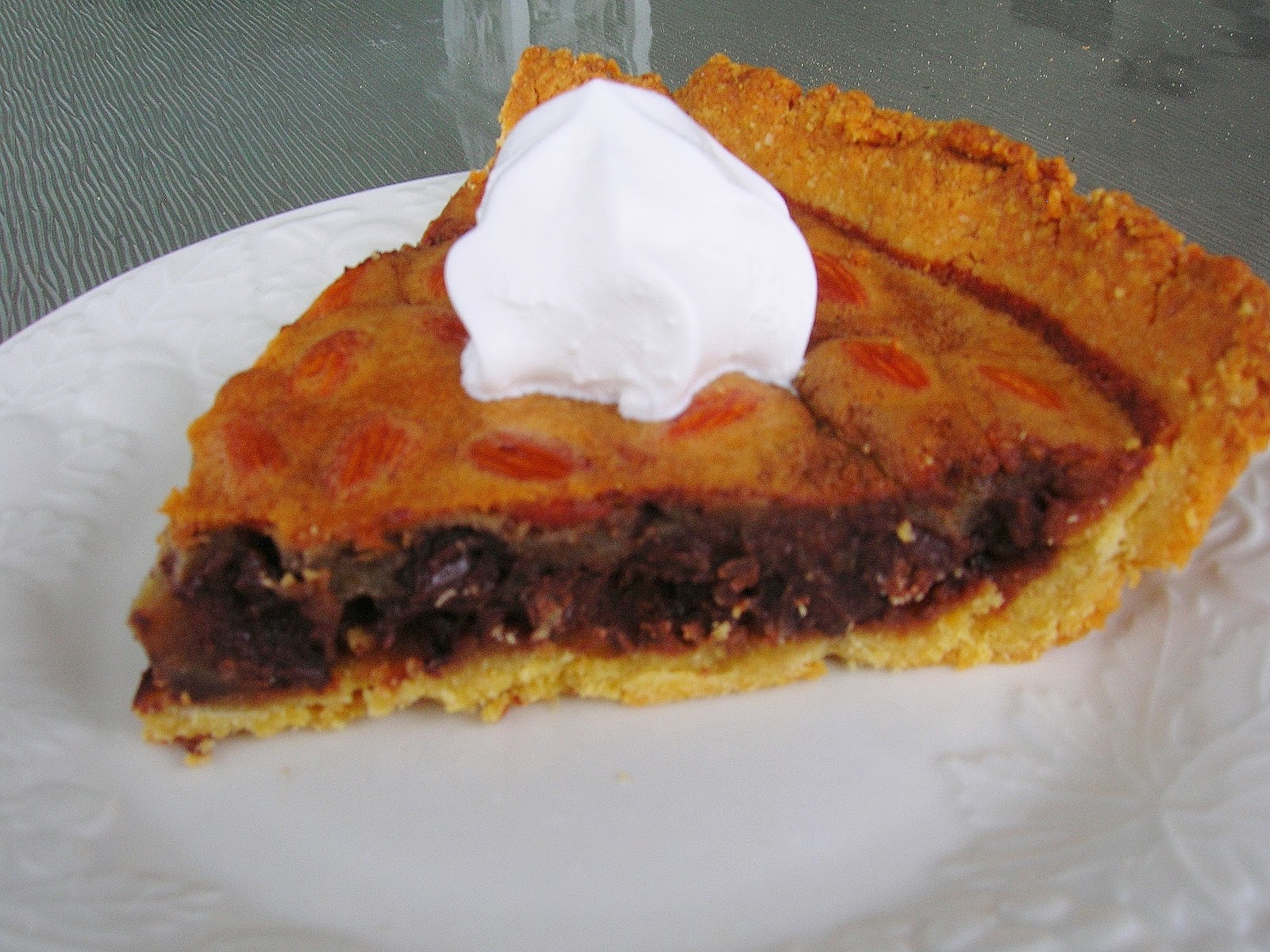 Skinny GF Chef Chocolate Almond Tart, gluten free