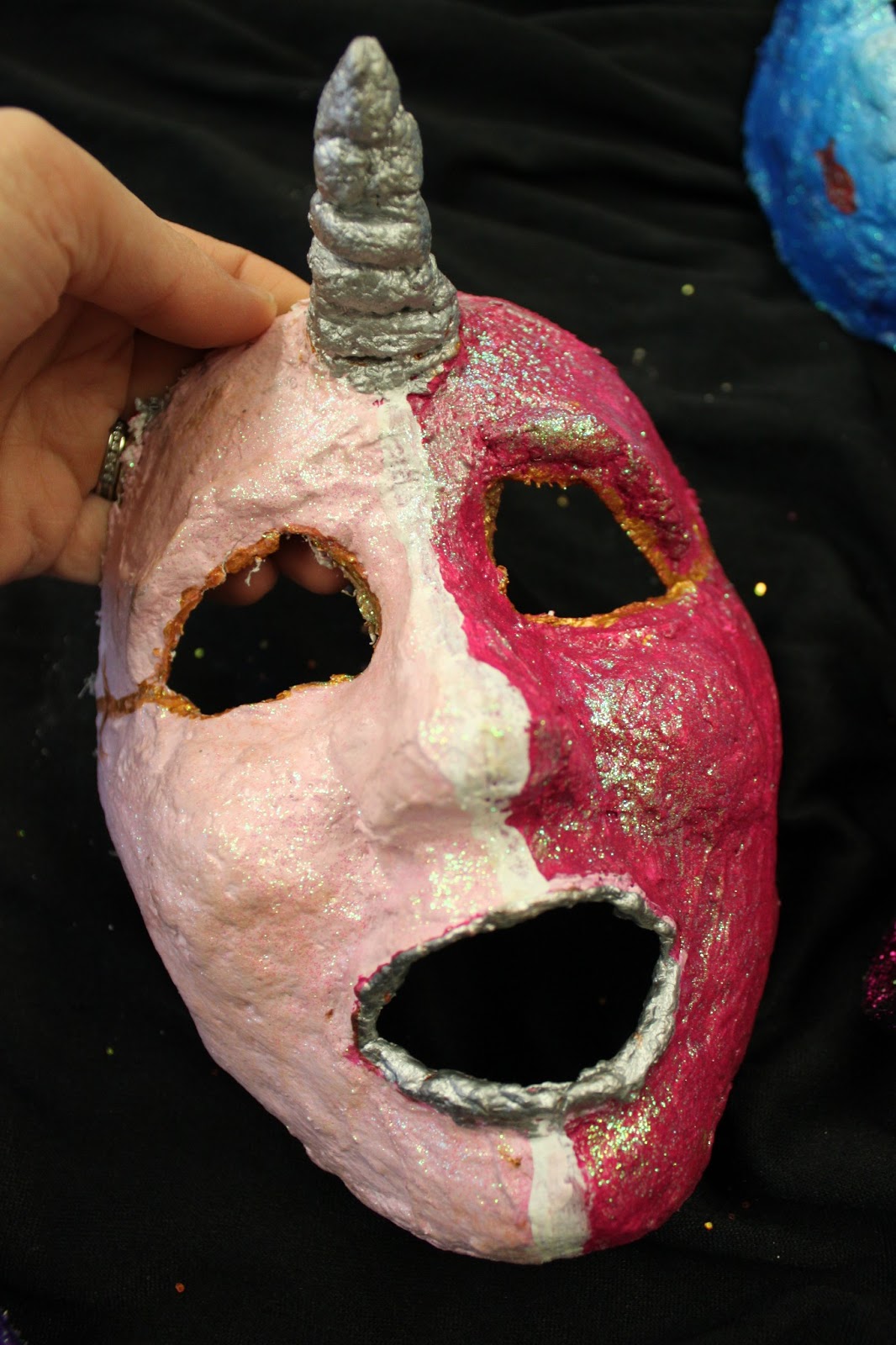 Art Room with a View MaskMaking with Grade 7