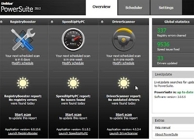 Uniblue PowerSuite 2012 Serial Key
