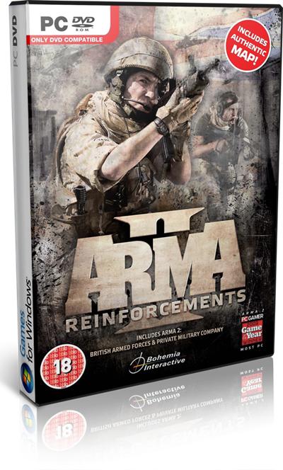 Arma 2: Reinforcements [Español] [DVD9] [UL] ARMA+II+Reinforcements+PC+Cover