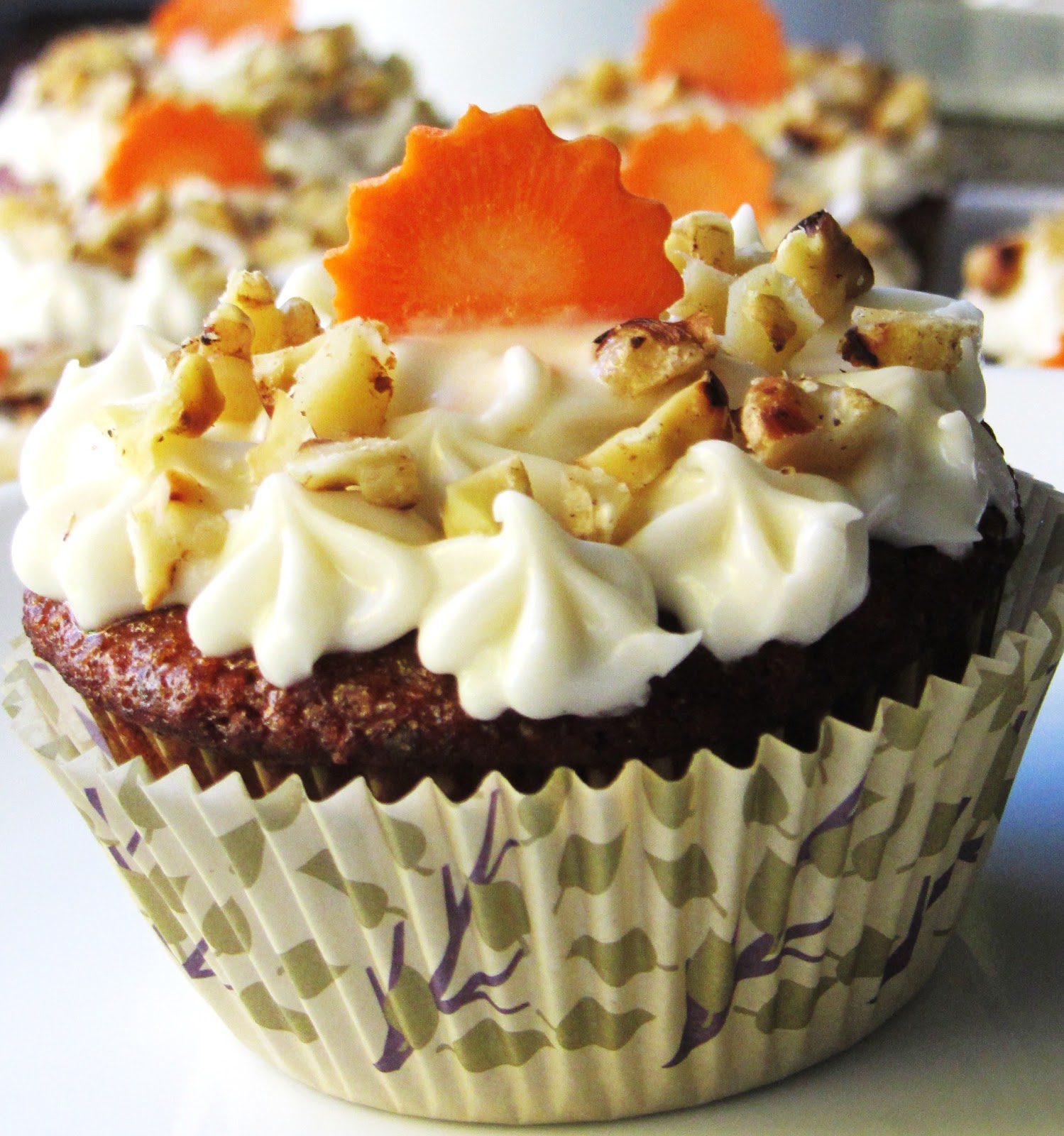 Let's eat......simple! Carrot Cake Cupcakes