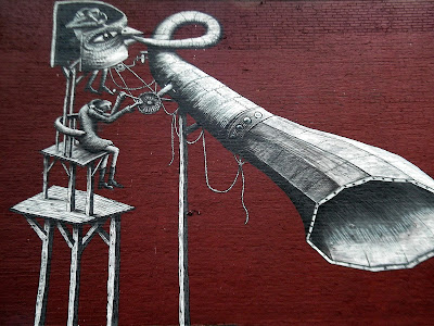 Graffiti in Black and White Photos