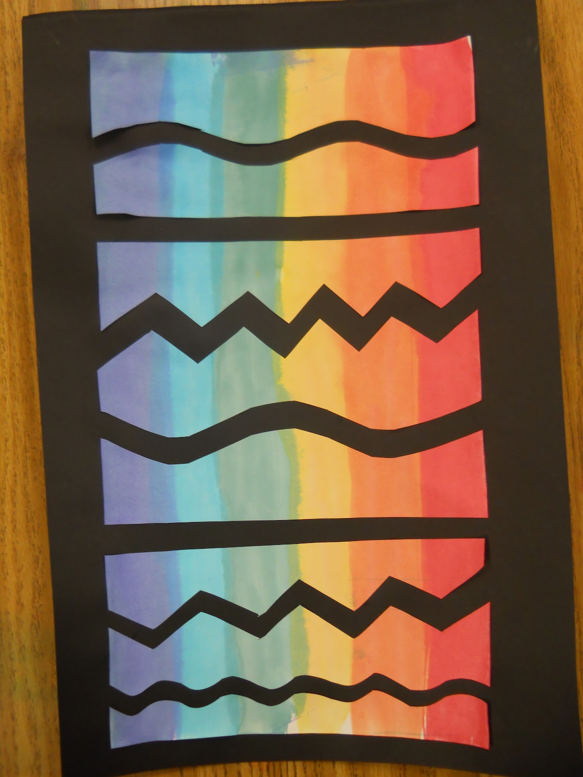 Mrs. T's First Grade Class: Rainbow Art
