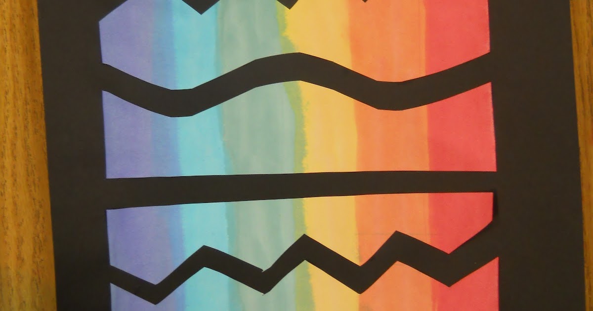 Mrs. T's First Grade Class: Rainbow Art