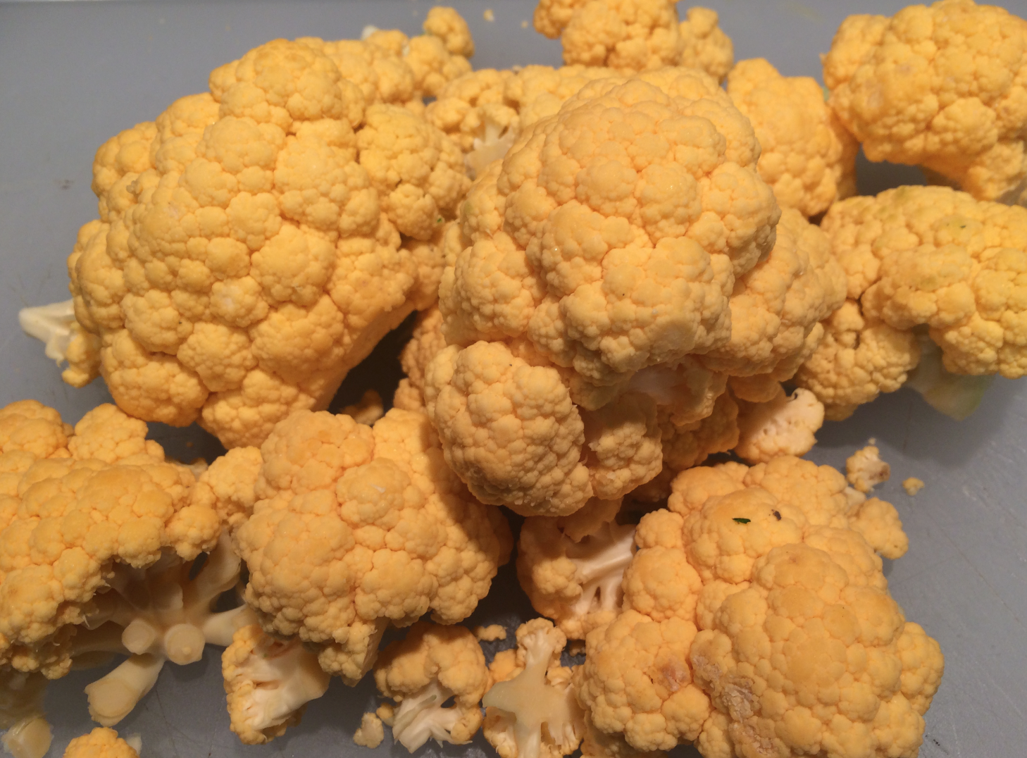 Mystery Lovers' Kitchen Orange Cauliflower with Parmesan from