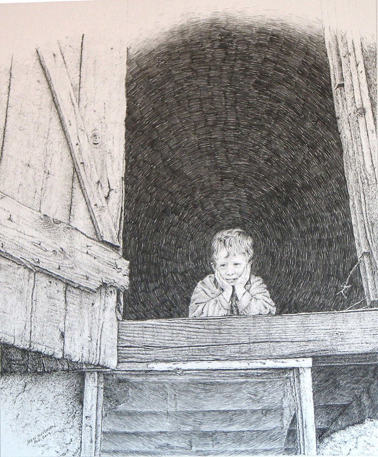 A New Pencil Drawing An Old Barn By John Huisman Huisman Concepts