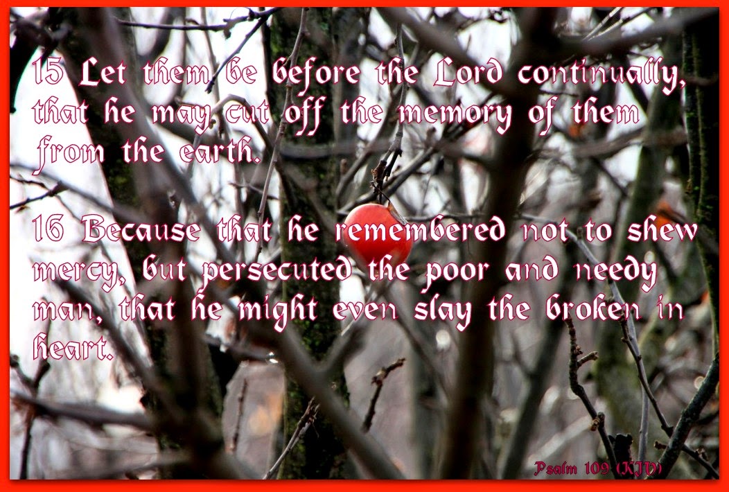 Red Pill Diaries Psalm 109 (KJV)