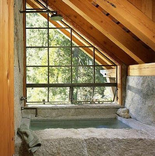 Neo arquitecturaymas: Espectaculares bañeras empotradas en el suelo