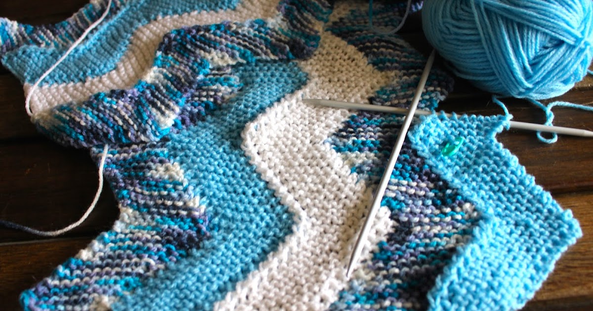 Keeping Mama Crafting: Knitting the Ten Stitch Zig-Zag Blanket