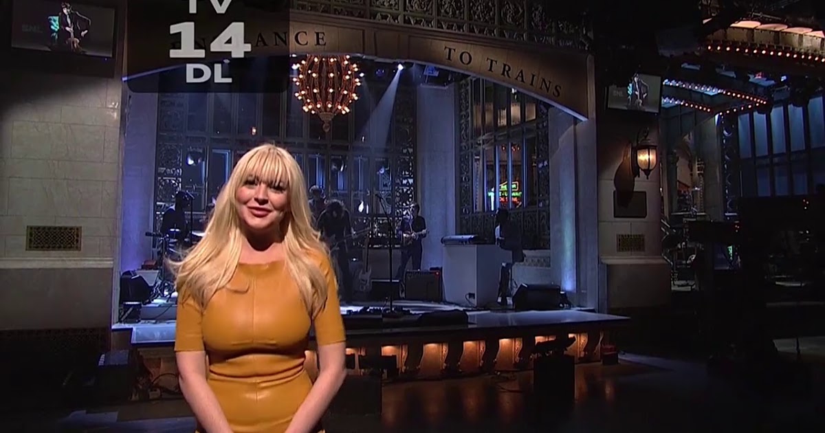 TVDeSab Lindsay Lohan Saturday Night Live S37E16