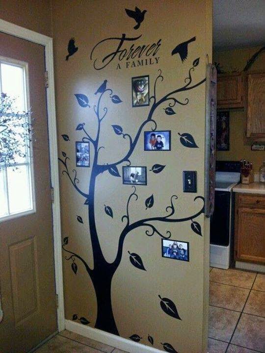 Reclaim Renew Remodel Wver Wednesday Diy Family Tree Wall This Was Shared With Me On Facebook I Don T Know The Original Source If You Do Please Feel Free To Let