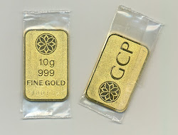 CONTOH GOLD BAR GCP 10GM 999
