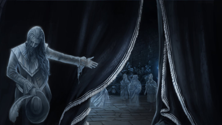 Fantasmas das Casas - Hogwarts Ejogoo Parceiros