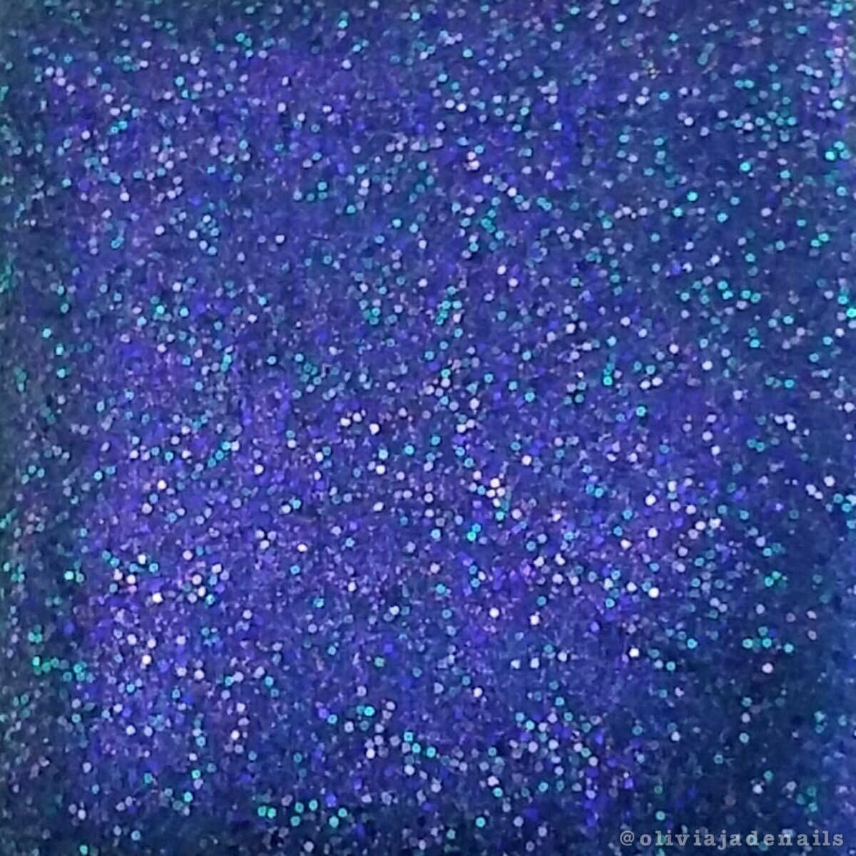 Femme Fatale Cosmetics Twinkle, Twinkle swatched by Olivia Jade Nails